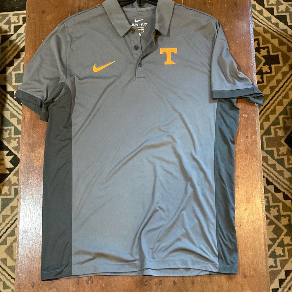 Grey, Nike, University of Tennessee Polo